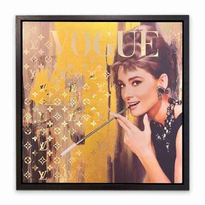 Hepburn | Vogue Dibond - Limited Edition Pop Art Print