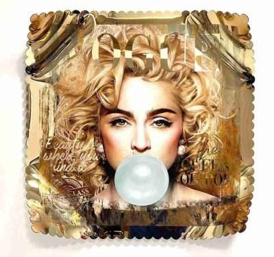 madonna golden stamp