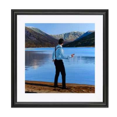 Iain Faulkner Throwing Stones Loch Callater